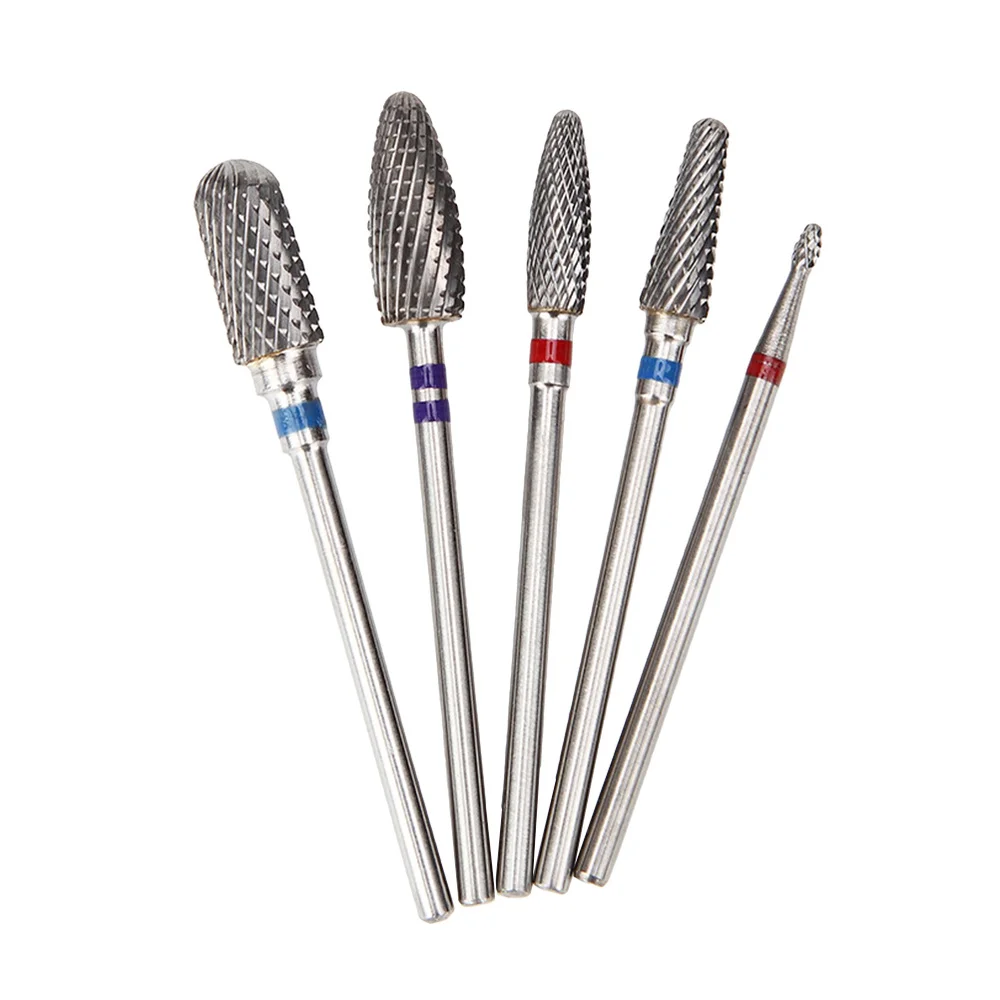 

Quartz Nail File Drill Bit Tools for Nail Art Machine Grinding Tungsten Steel Head (F0615P)