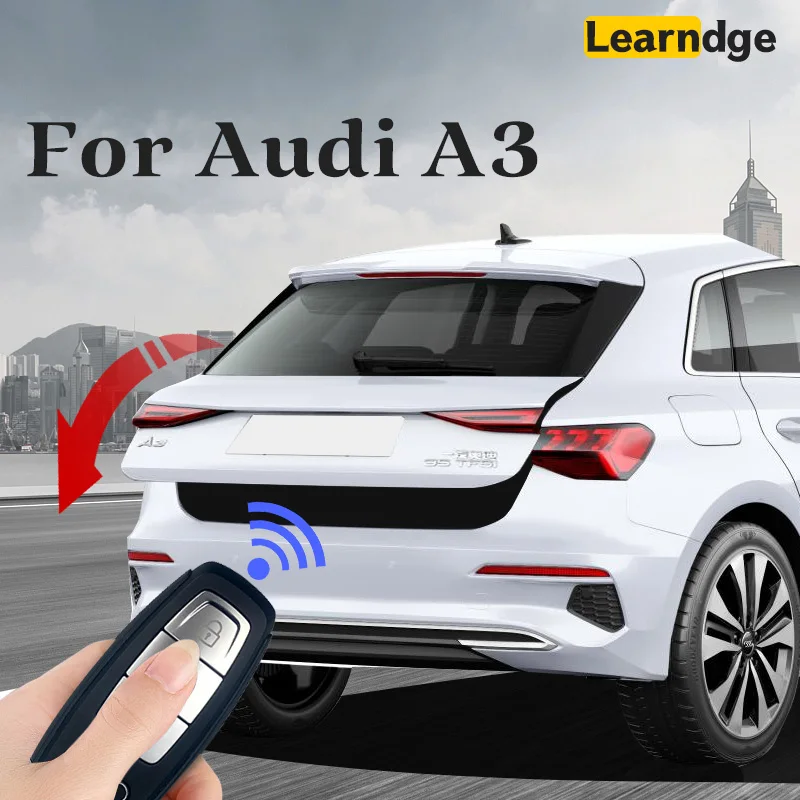 

Для Audi A3 8Y 2021 2020 Sportback лимузин седан Автомобильный Электрический задний контроллер дистанционное управление Интеллектуальный задний багаж...