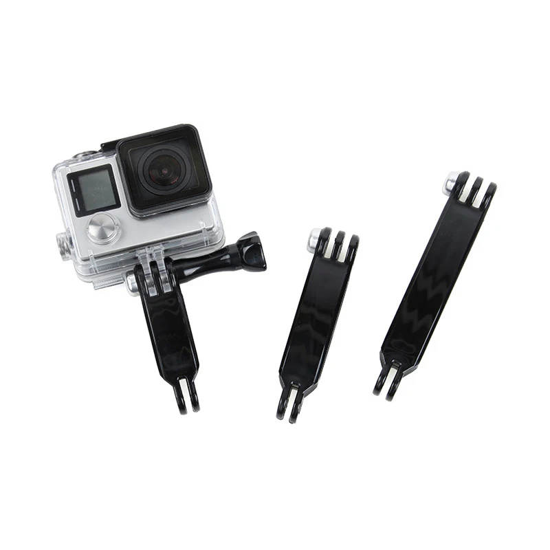 ABS Extension Arm Metal Pole Mount Helmet Stick for Gopro 10/9/MAX/8/7/6/5 Insta360 One R Insta 360 X/X2 Accessories