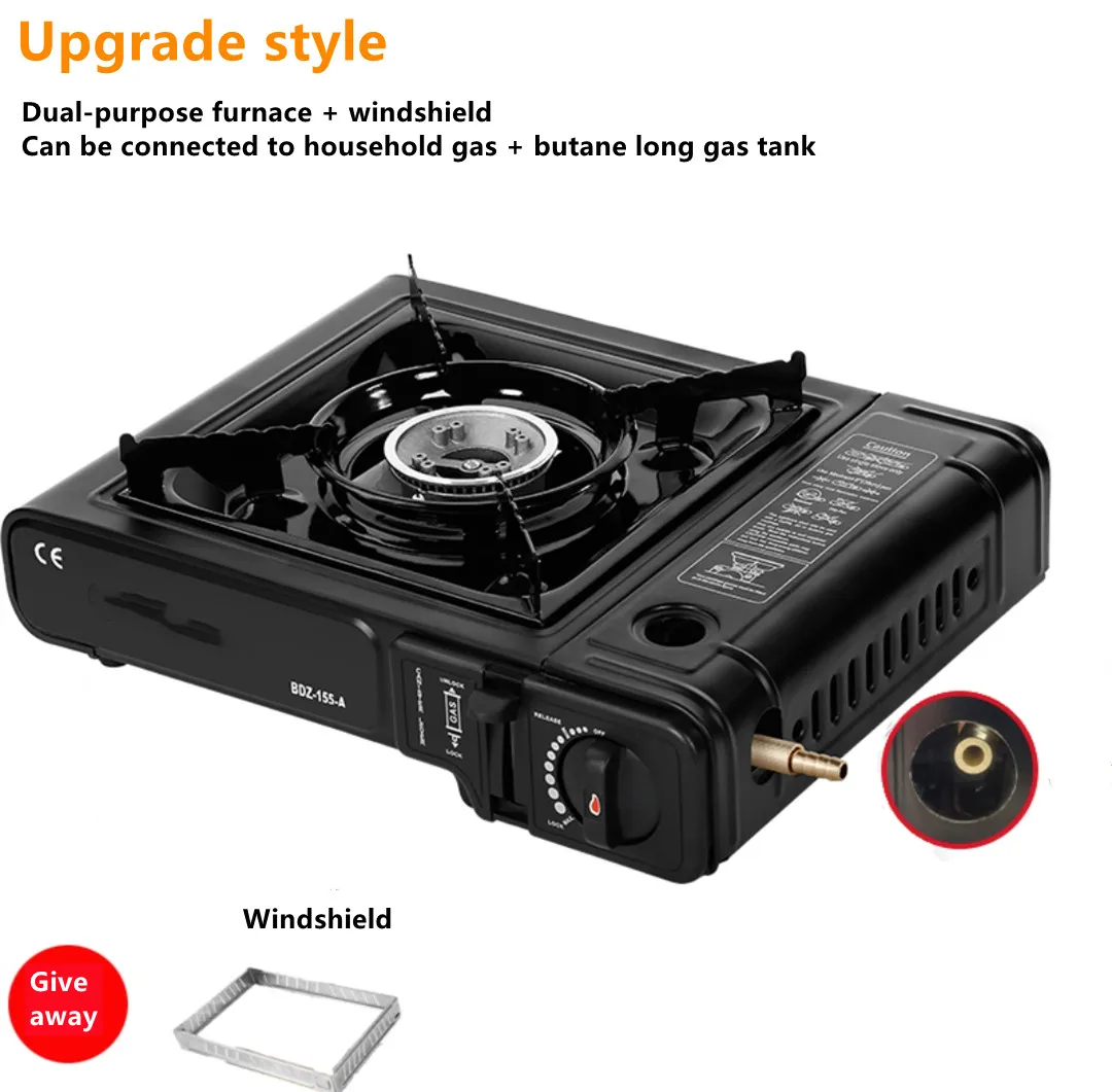 Infrared cassette stove outdoor stove portable gas stove field gas stove cooker household gas stove