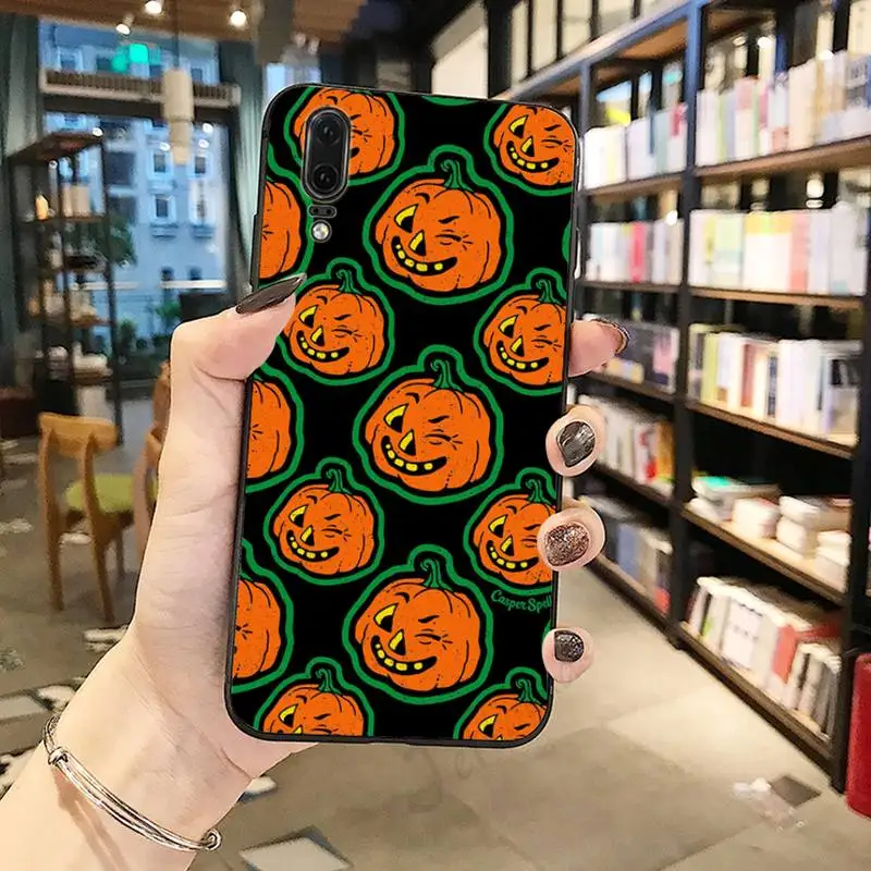 

Cute pumpkin happy halloween Phone Case For Huawei honor Mate P 10 20 30 40 Pro 10i 9 10 20 8 x Lite