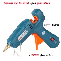 hot glue gun 60100w dual power high temperature glue gun family use 11mm glue stick dual temperature single glue gun