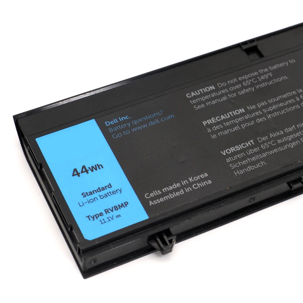 Аккумулятор для ноутбука RV8MP 1NP0F 37HGH 11 1 В 44 Вт/ч планшетного ПК Dell Latitude XT3 H6T9R серия