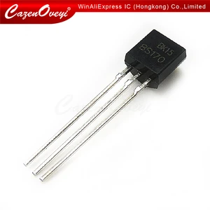 10pcs/lot BS170 60V 50mA TO-92 IC In Stock