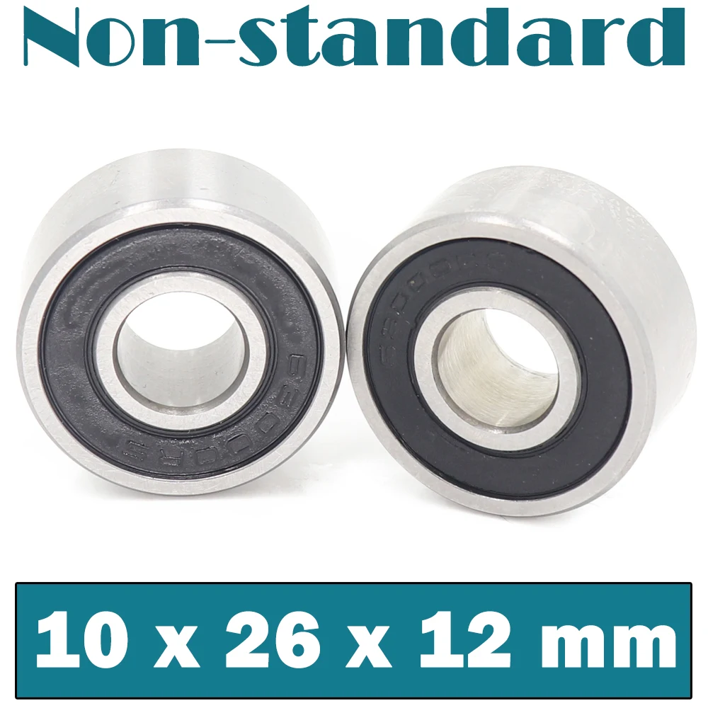 

63000 2RS Non-standard 102612 Ball Bearings 10*26*12 mm ( 2 PCS ) Bearing