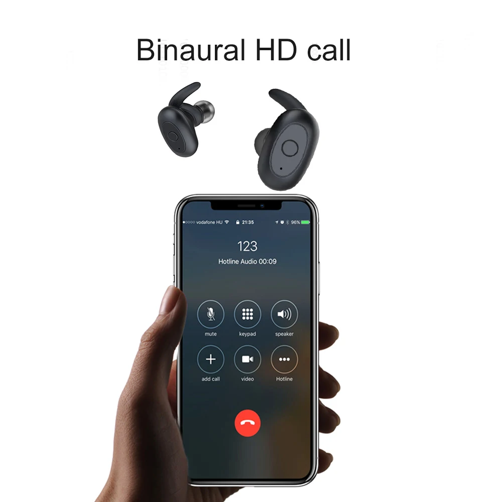 TRN True TWS беспроводные стерео наушники Bluetooth зарядка кабина микрофон громкая связь