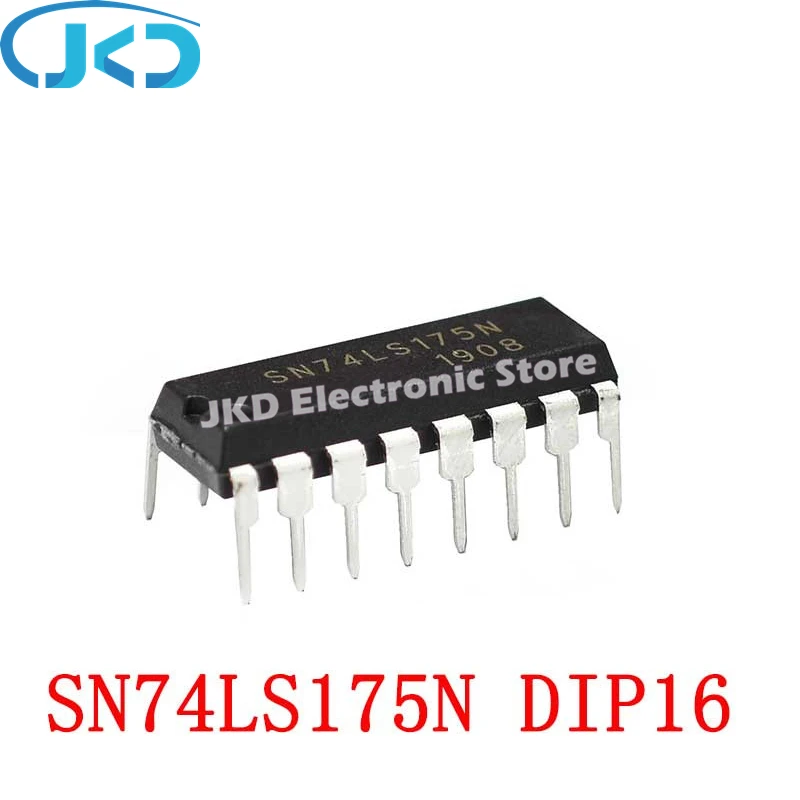

10pcs SN74LS175N 74LS175N 74LS175 DIP-16 New IC