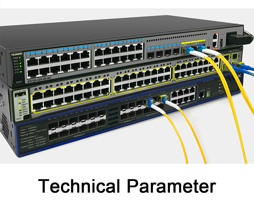 Модуль SFP 10Gb 300M Многомодовый дуплексный LC SFP SR для оптоволоконного модуля SFP-10G-SR SFP+ трансиверный модуль MMF 850nm 300M для Ubiquiti Mikrotik Cisco и т. Д