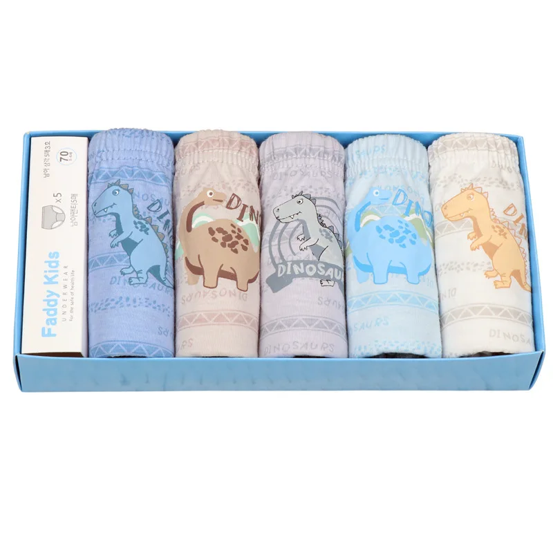 5 шт./партия детское нижнее белье для мальчиков детские шорты высокого качества с