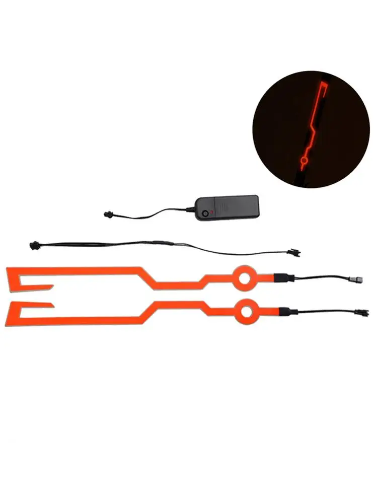 Светодиодная лента фонарик лампа для скейтборда безопасности светящийся в