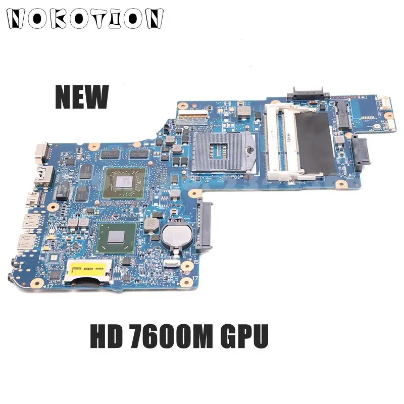NOKOTION новая материнская плата H000052690 для ноутбука Toshiba satellite C850 L850 основная плата HM76 HD7600M GPU