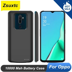 10000 mah for oppo a11 a11x a9 a9x reno 4 find x2 ace 2z 10x z reno 3 reno 2 a92s k5 k3 realme x2 pro battery case power bank free global shipping