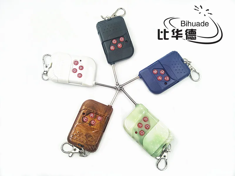 433 мгц радиочастотный пульт дистанционного управления код обучения 1527 4 кнопки