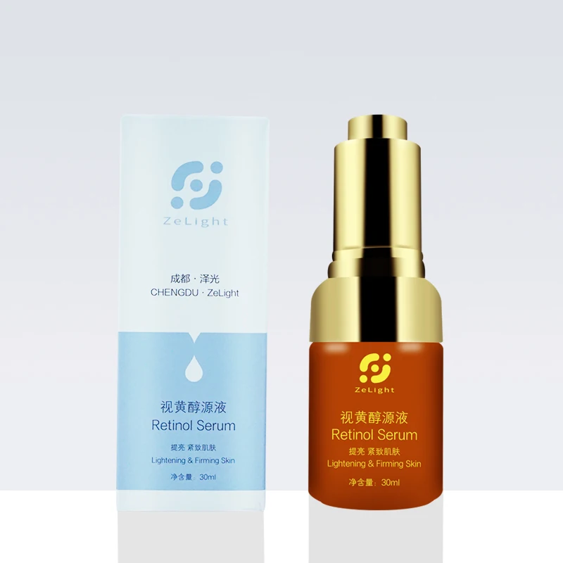 Retinol Facial Serum Hyaluronic Acid Vitamins C Whitening Anti Aging Wrinkle Skin care Black Dots Vitamina E Essence for Face
