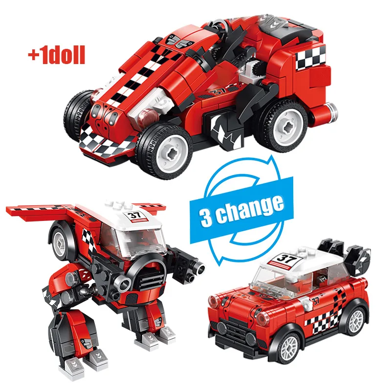 Новинка высокотехнологичный гоночный автомобиль MOC модель строительные блоки