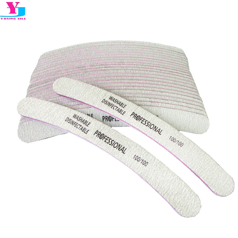 25 шт. профессиональная Шлифовальная Пилка Для Ногтей 100/100|nail file|nail files wholesalenail