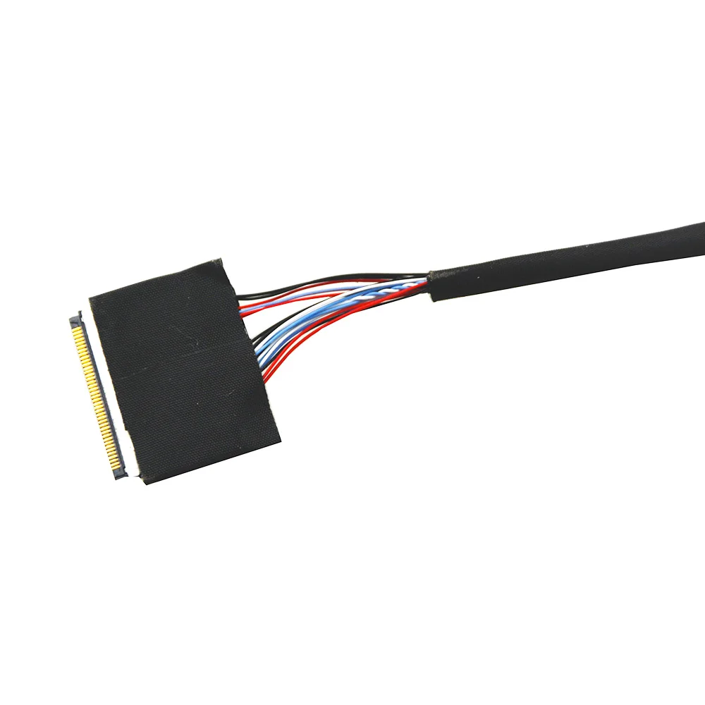 30 см Универсальный LVDS 40 штырькового шнура 1 дюйм 6bit I-PEX 20346-040T 0 4 мм для LTN141AT06-001 |