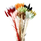 Настоящая пшеница, натуральные пампасы, хвост кролика, трава, сушеные цветы для свадебной вечеринки, сделай сам, Крафт, типа лагурус оватус, нефраммиты