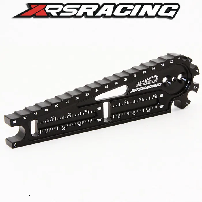 XRSRACING Многофункциональный 17 мм 8 мм шестигранные гайки установочный инструмент для автомобиля регулировка высоты гаечный ключ измерение длины винта для RC автомобиля