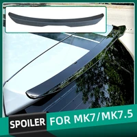 mk 7 car spoiler wing for volkswagen golf 7 7 5 paint glossy black hydrographics transfer carbon unpaint rear roof spoiler wings