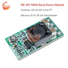 Mini DC-DC 1224V to 5V 3A понижающий модуль питания, регулятор напряжения, понижающий преобразователь, регулируемый 97.5% 1,8 V 2,5 V 3,3 V 9V 12V