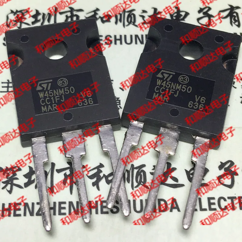 

5 шт./лот STW45NM50 W45NM50 TO-247 500V 45A