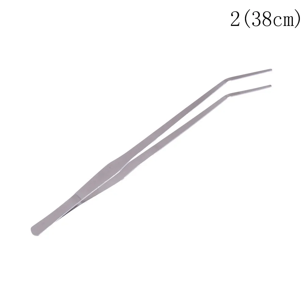 Аквариум бак ПРЯМО КРИВОЙ завод Пинцет длинные щипцы Нержавеющая сталь растений