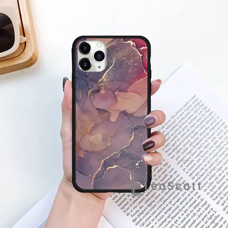 

Marble Crack Matte Phone Case for iPhone 11 12 mini pro XS MAX 8 7 6 6S Plus X 5S SE 2020 XR