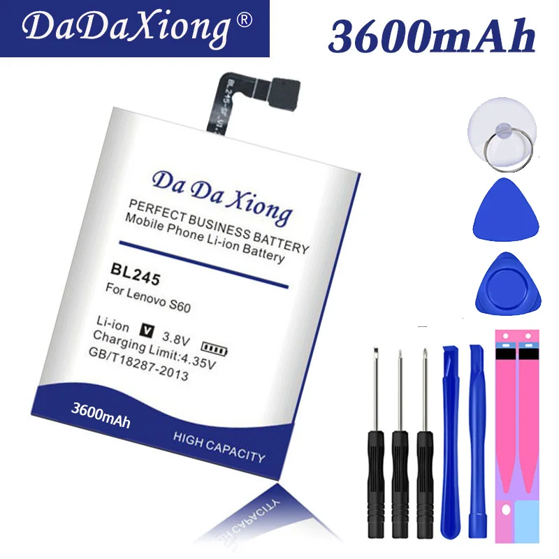 

DaDaXiong Original 3600mAh BL245 For Lenovo S60 S60T S60W Mobile Phone Battery
