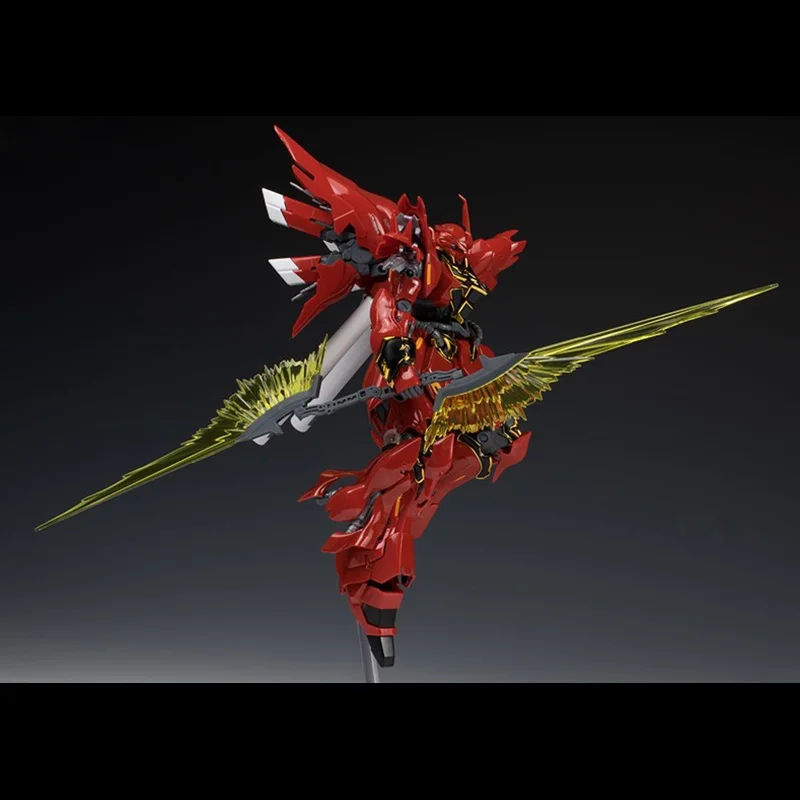 Bandai натуральная RG 22 1/144 аниме MSN 06S Sinanju воина гундама модель в собранном виде