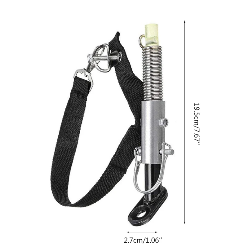 

E8BF Upgrade Bike Bicycle Trailer Coupler Attachment Angled Elbow Steel Hitch Trailer for Children's Trailers & Most Bicycle