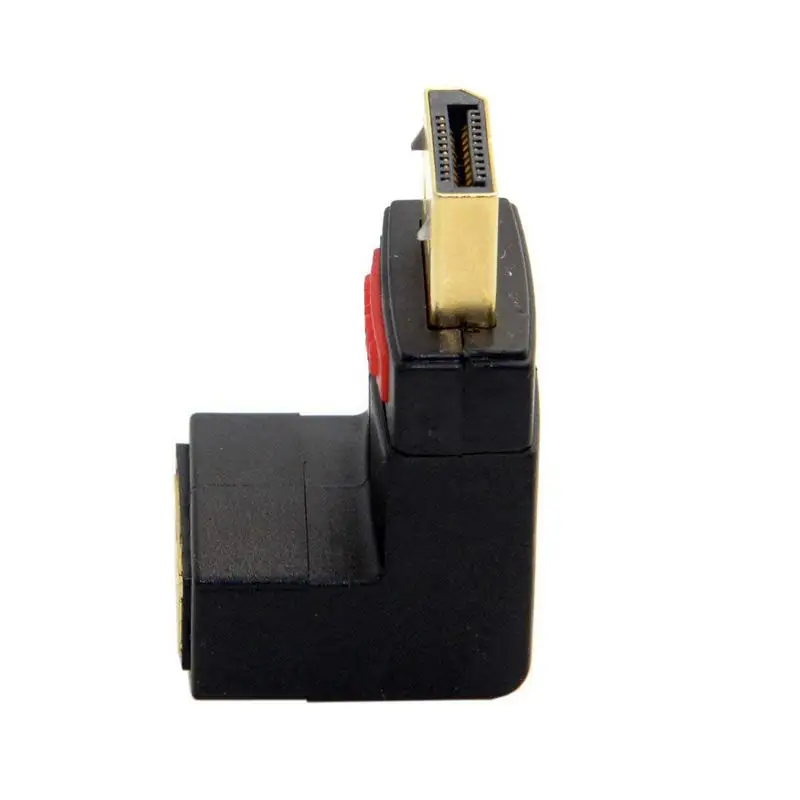 90 градусов вверх угловой DP DisplayPort папа к женскому удлинительному адаптеру |