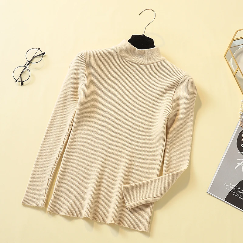 Женский трикотажный свитер повседневный эластичный пуловер весна-осень-зима 2022 |