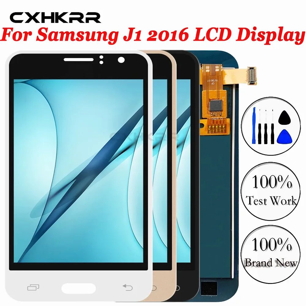 4 5 &quotдля Samsung Galaxy J1 2016 LCD J120 SM J120F ЖК дисплей J120M J120H сенсорный экран дигитайзер в