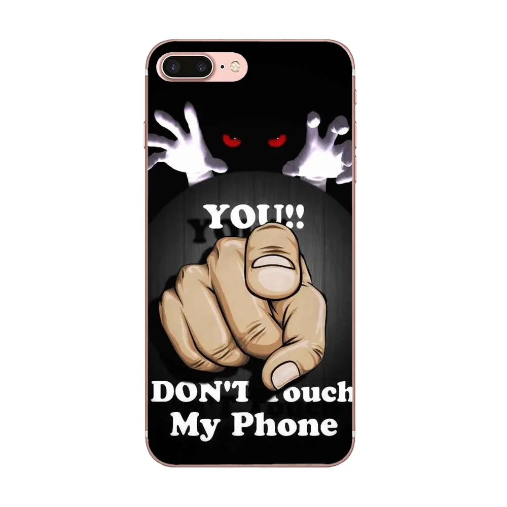 Do Not Touch My ультра тонкий для Galaxy Alpha Note 10 Pro A10 A20 A20E A30 A40 A50 A60 A70 A80 A90 M10 M20 M30 M40 |