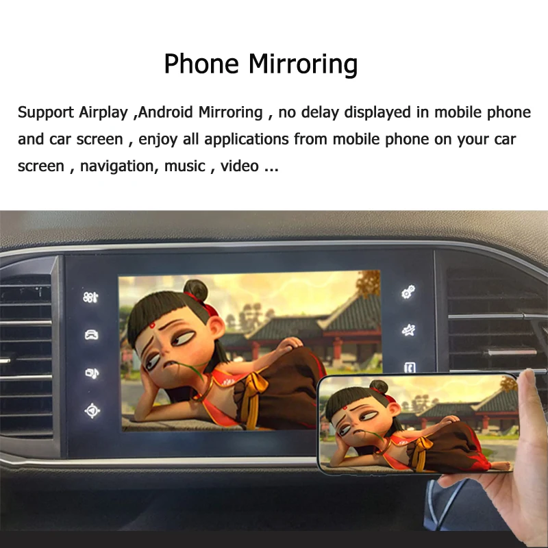 Беспроводной Wi Fi модуль Apple Car Play для автомобиля Android Peugeot Citroen C4 Picasso DS4 DS3 308 508 208 2008