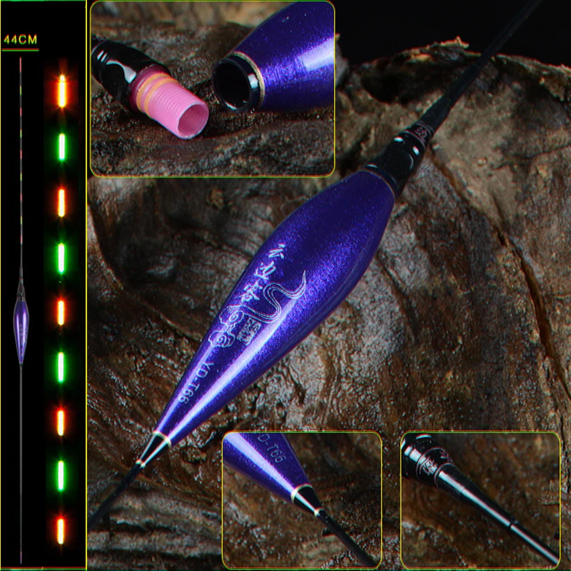 WLPFISHING Рыболовные Поплавки Ночной свет светодиодный Электрический светящийся