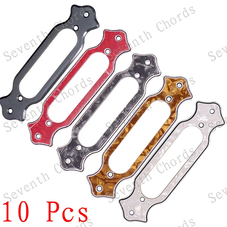 

10 Pcs Single Coil Pickup Ring Plates Single Coil Pickup changed into Acoustic guitar sound hole pickups Support Bracket Cover