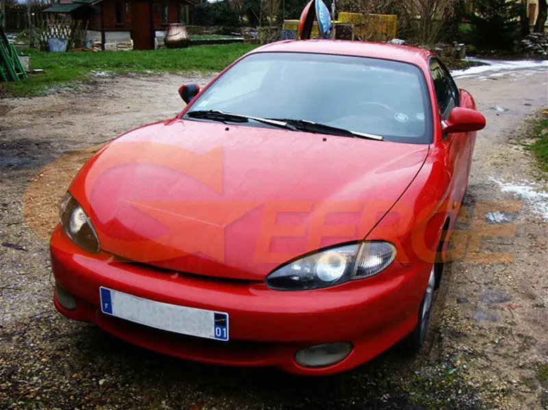 Для Hyundai Tiburon Coupe RD1 J2 F2 1996 1999 отличный ультра яркий SMD СВЕТОДИОДНЫЙ ангельские