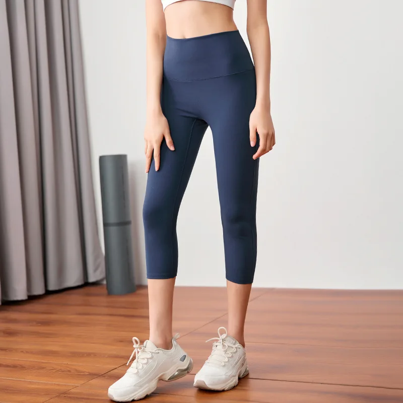

New Style Hi Waist Tight Pants Thin Fitness Yoga Pants Women Running Exercise Sport Women Fitness Workout Seamless Leggings