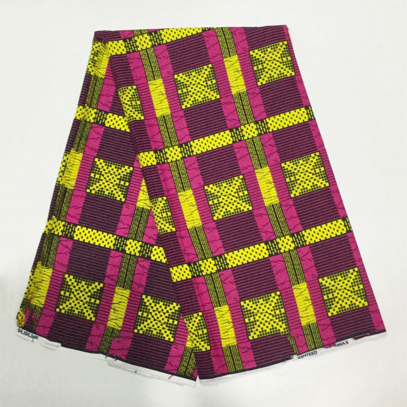 

100% хлопок, африканская ткань с принтом воска Анкары ярдов, оригинальный высококачественный нигерийский материал для шитья одежды