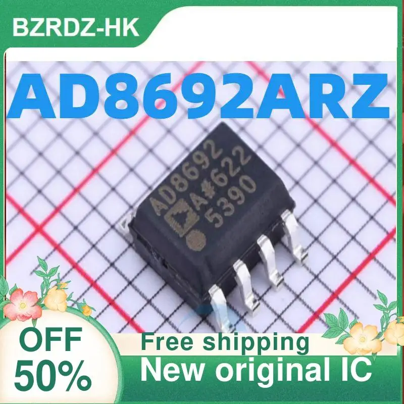 

1-20 шт. AD8692ARZ AD8692 AD8692A SOP8 новый оригинальный IC двойной CMOS выход Операционный усилитель чип