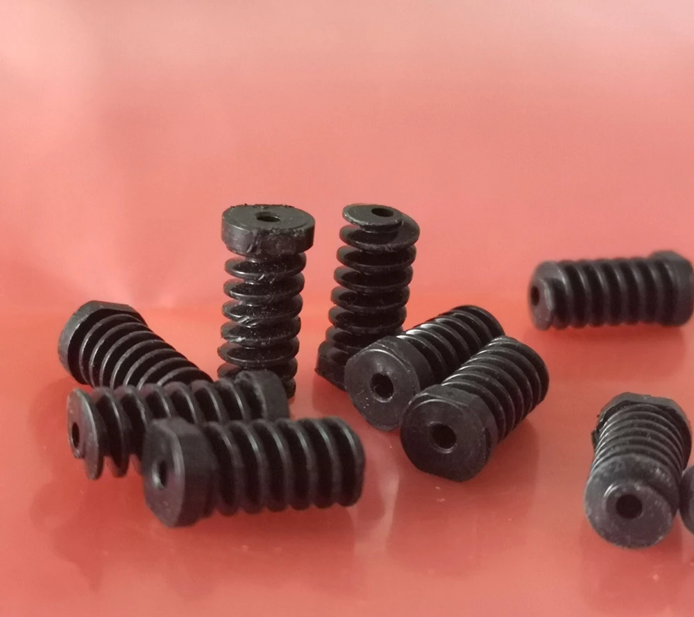 Черная Червячная Шестерня 10x0 6 м 2 мм пластиковый редуктор червячная