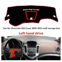 taijs factory sun shade anti dust polyester fibre car dashboard cover for chevrolet old cruze 2009 2015 with box left hand drive