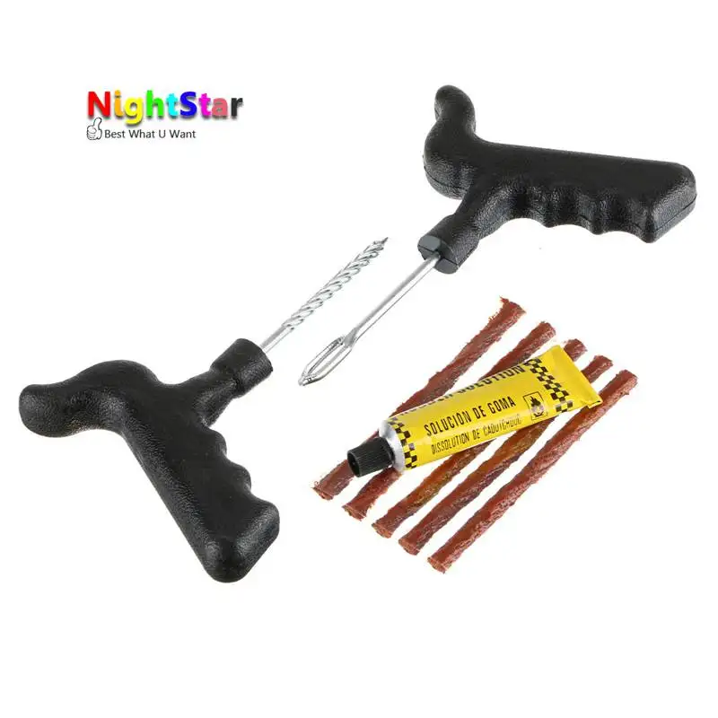 Бескамерный Ремонтный комплект для мотоцикла/автомобиля инструмент ремонта