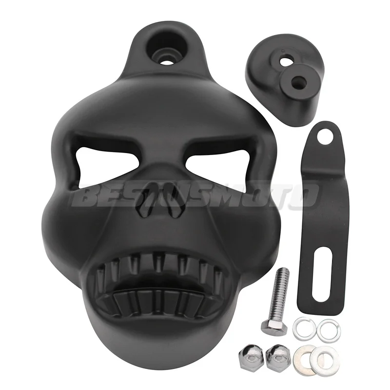 

Мотоциклетный чехол с черепом для Harley Softail Dyna Fat Bob FXDF Street Bob FXDB Electra Glide LHT Road King FLHR Fatboy FLSTF