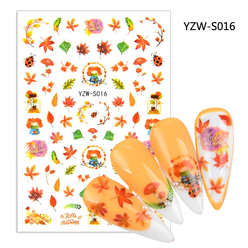 2022 летние наклейки для ногтей с цветами и фламинго 3D абстрактный дизайн лица леди