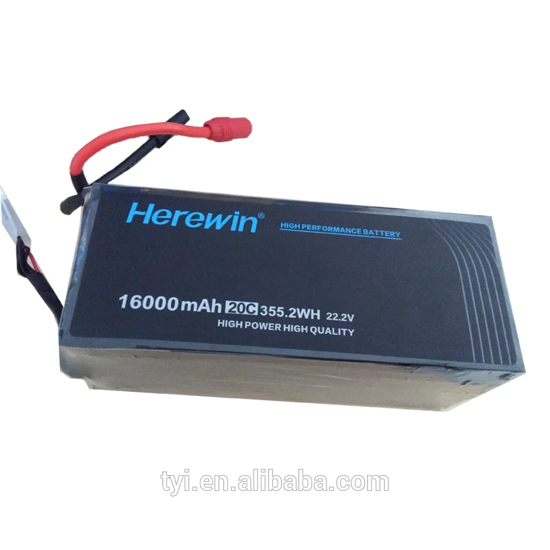 

Herewin 16000Mah 6s 22.2v agriculture uav drone cell battery crop drone battery