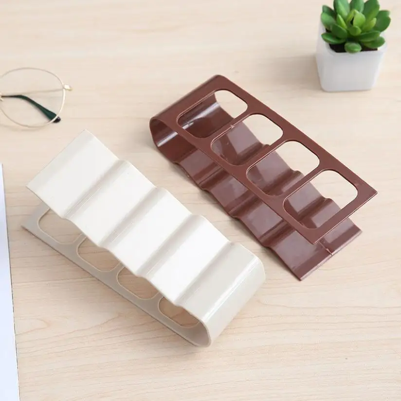 Новинка 2019 практичная четырехсетчатая настольная полка для хранения с