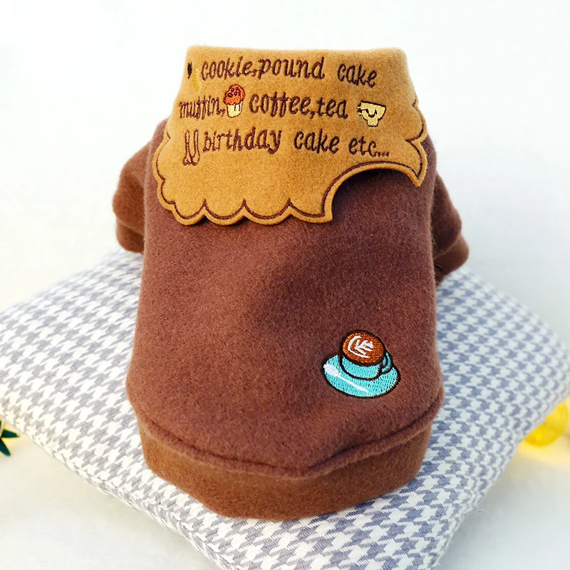 PETCIECLE одежда для домашних животных плюшевый Померанский Бишон собака осень зима